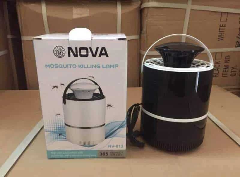 Уред против насекоми, UV лампа, USB кабел, Икономичен, Безшумен, Черен