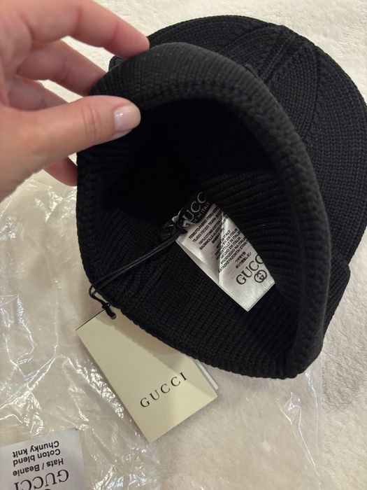 Caciula neagra Gucci