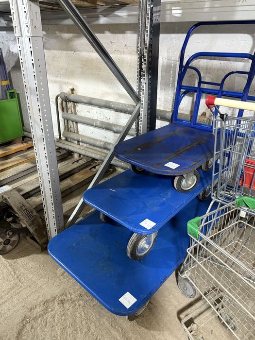 Тележки грузовые б/у