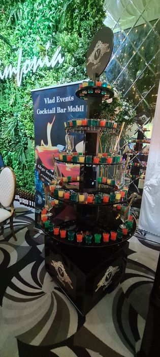 Tort shoturi ,bar mobil Vlad Events Cocktail Bar Mobil