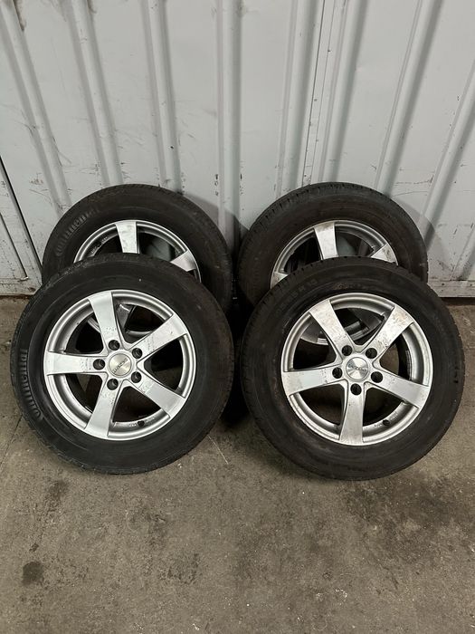 Set jante aliaj dezent + anvelope  Jante R15 , 5x112 Seat, Skoda, VW