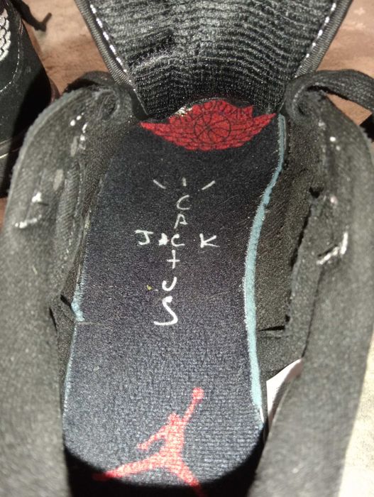 papuci Nike X Jordan one Travis scott