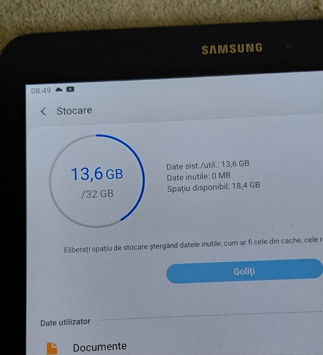 Tableta Samsung Tab S3 SM T585 9,7" 4GB 32GB stocare LTE