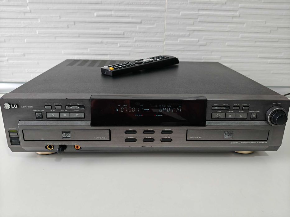 CD Recorder Dublu LG ADR-620 cu telecomanda nu Sony Pioneer Teac