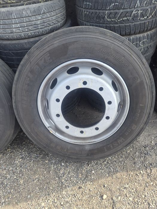 Jante roti camion motrica r22.5 cu anv 315/60 R22.5 fata directie