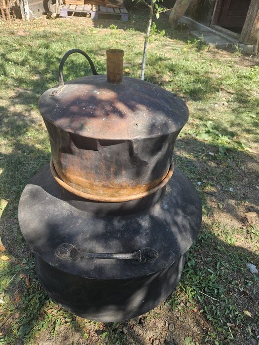 Cazan de tuica din cupru