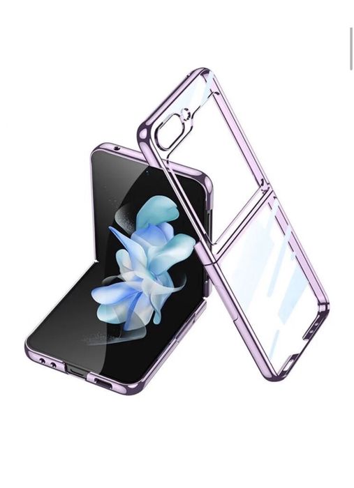 Samsung Z FLIP 3 4 5 6 - Husa PC Slim Luxury Fata Spate