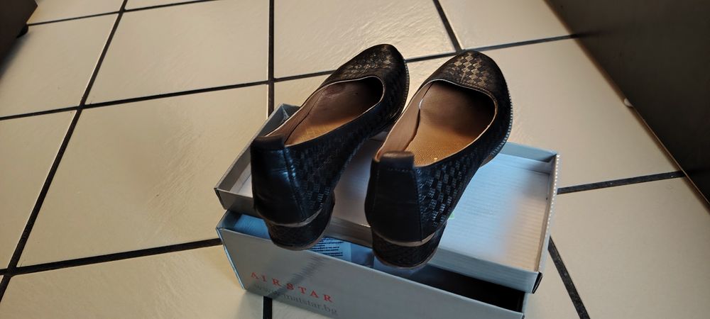 Дамски обувки естествена кожа