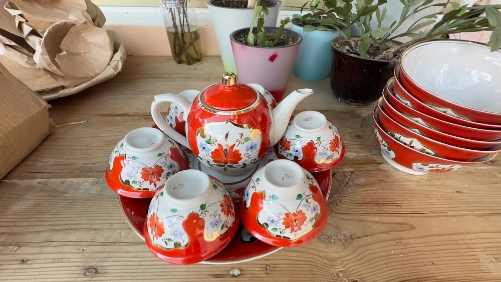 Чайный сервис новый