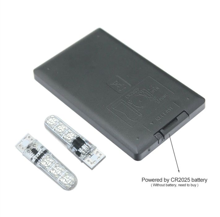 Becuri t10 cu telecomanda