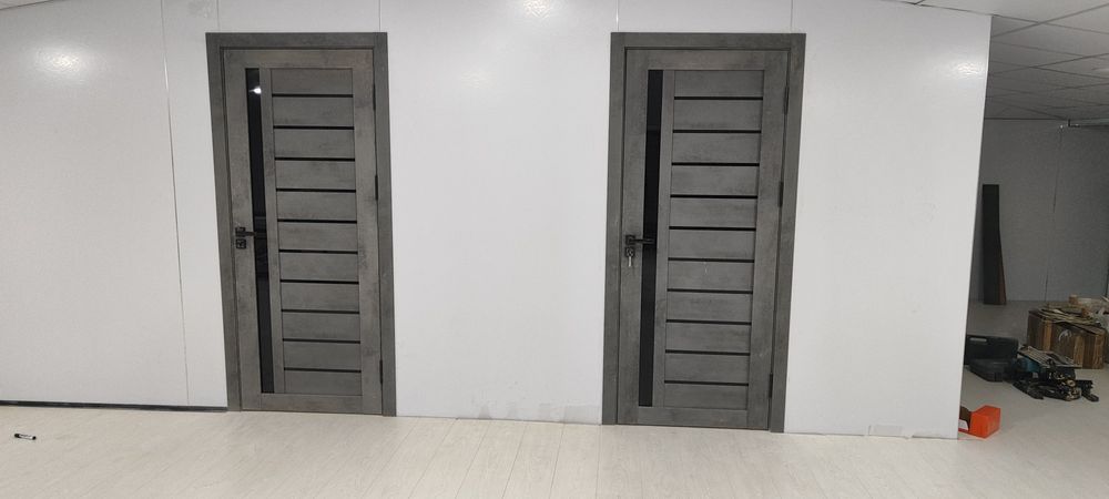 Установка дверей Эшик урнатиш