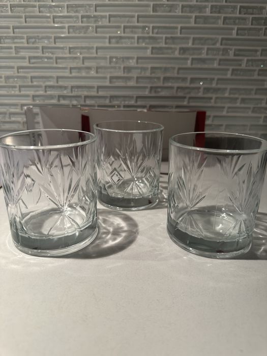 Set 5 pahare din sticla