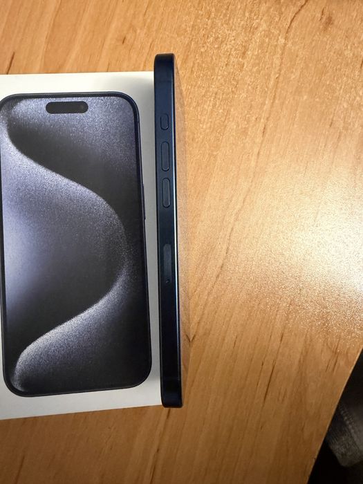 iPhone 15 Pro 128GB,цвят Blue Titanium