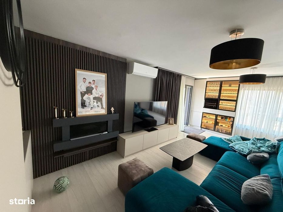 Apartament bloc NOU,4 camere,3 bai,2 terase,parcare privată