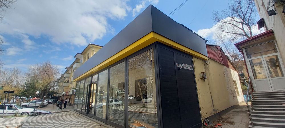 АЛИКАФОН АЛЮКАБОН Алкафон фасадов установка