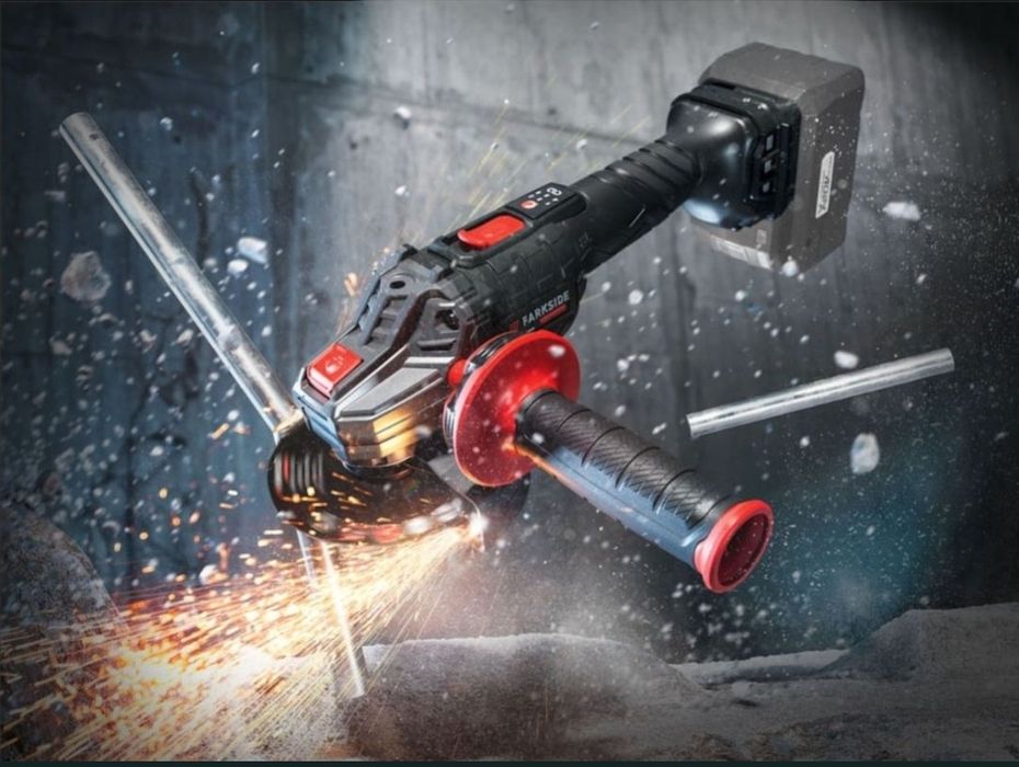 Polizor unghiular parkside performance 20v fier beton