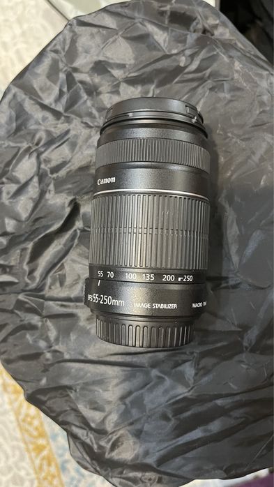 Canon обьектив 55-250 IS в отличном состояний