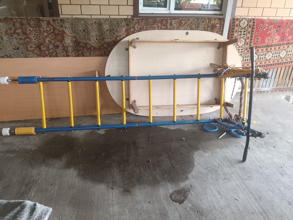 Шведская стенка, турник