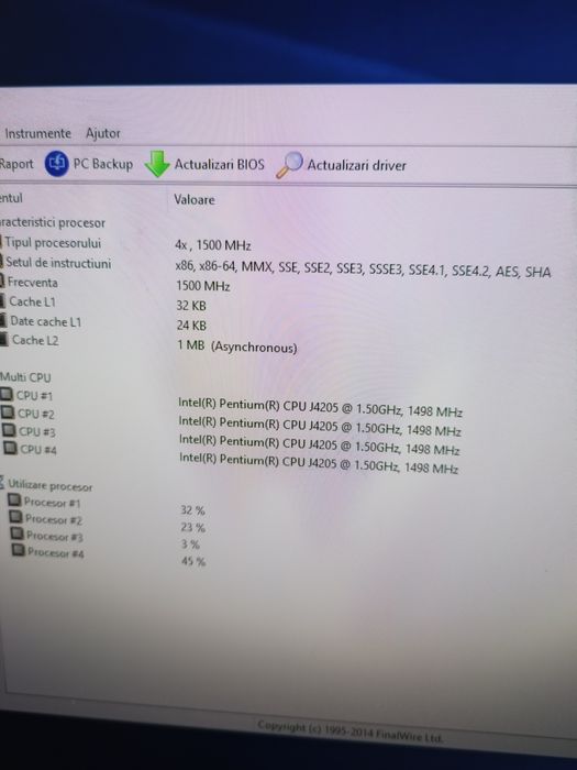 Vând mini pc desktop cu sistem