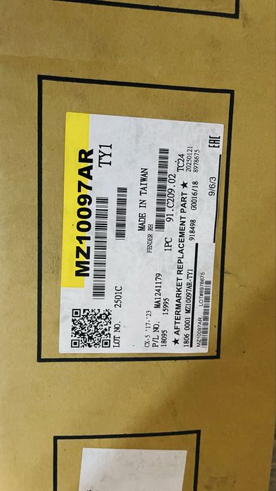 Преден десен калник  Mazda  cx-5 2018-2021