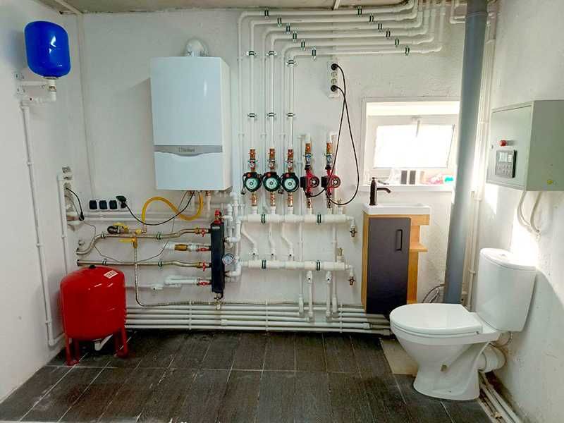 Сделаем отопление, теплый пол, канализацию, сантехнику, водопровод