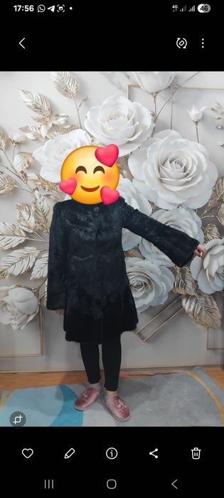 Норковая шуба  2 вида