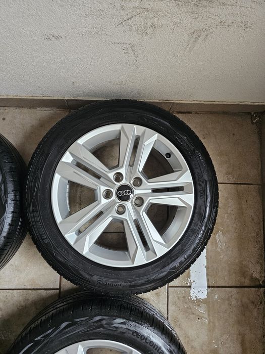 Jante originale Audi R17 + Anvelope 215 55 17