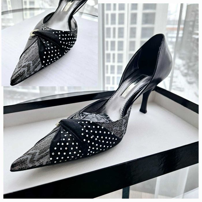 Шикарные вечерние туфли Marina Fabiani одевала 1раз