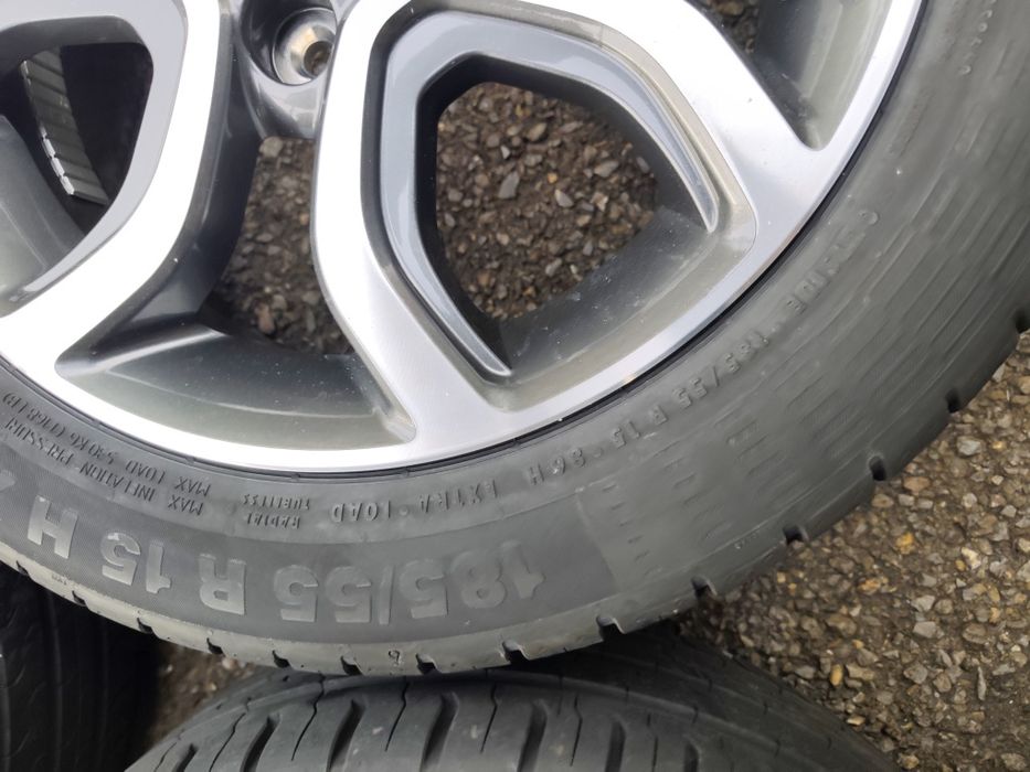 185/55/15" 4бр Continental eco contact 5,dot3818,7mm