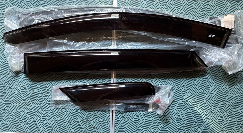 Ветровики дефлекторы 6шт JAC S5 2013 и выше