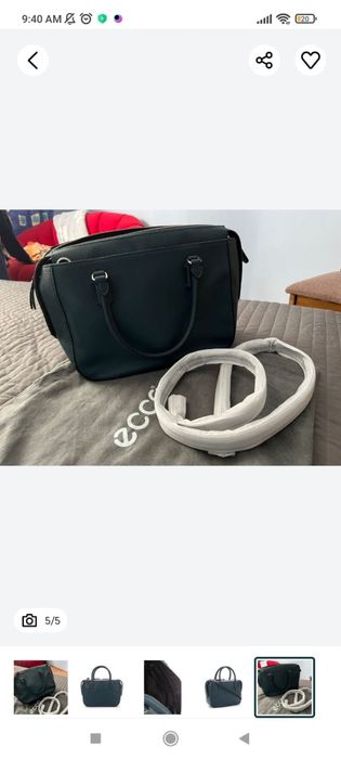 Сумка ECCO кожанная новая