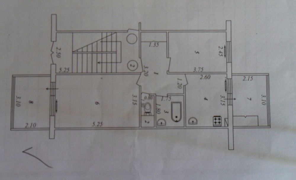 Продаю квартиру Яшнабадский р-он Тузель-1.  Франция 56м2. 2-ком 5-этаж