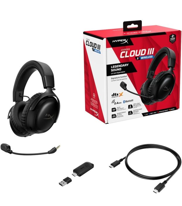 Casti gaming wireless HyperX Cloud III S