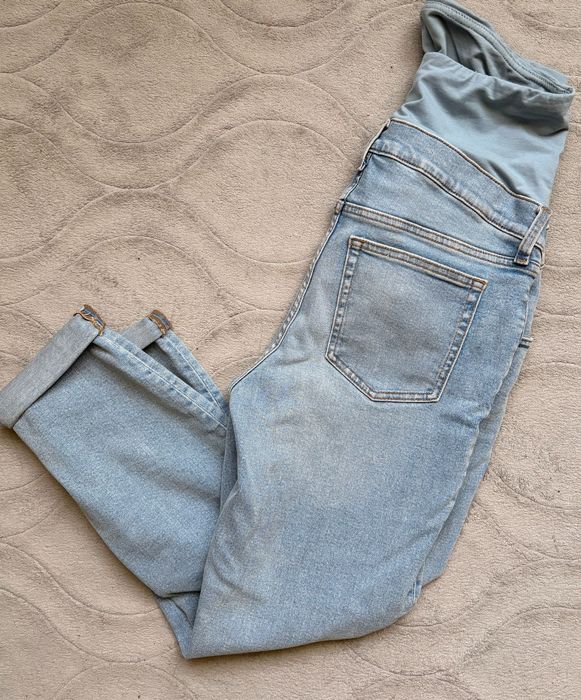 Лот дънки за бременни - нови и много запазени от С до М