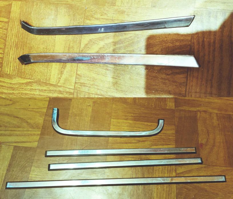 Зеркало заднего вида хром