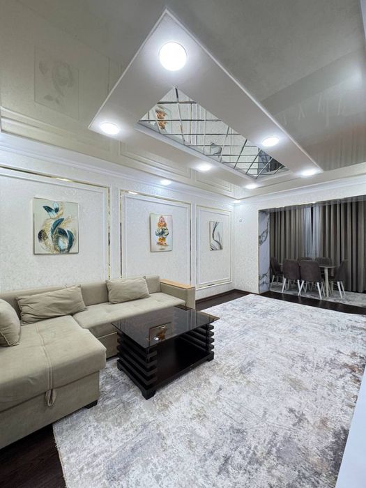 Чиланзар 9 2/1/4 кирп дом балк 2/6 евроремонт с меб техника