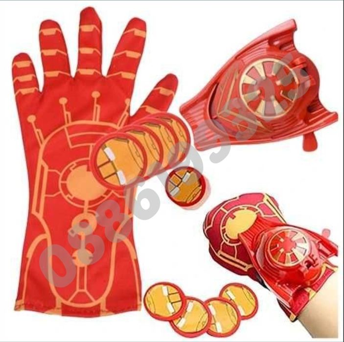 Детски костюм на Железният човек с мускули и Аксесоари