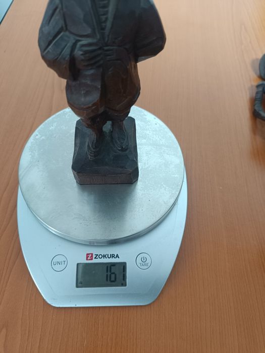 Sculpturi lemn. Don Quijote si Sancho Panza. Statuete lemn