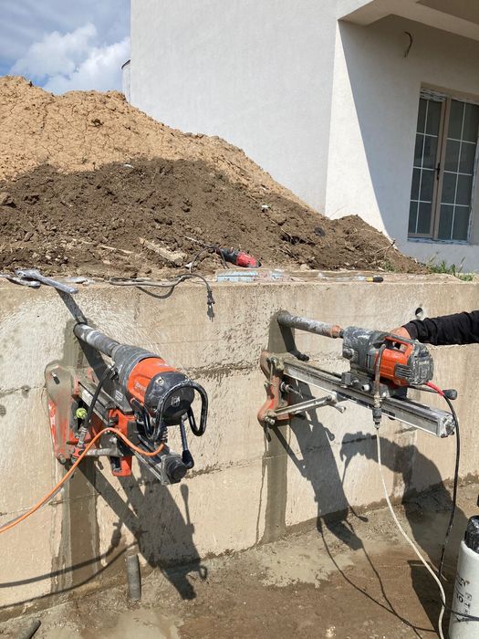 Carotare beton , taiere beton , gaura beton , gaura hota centrala term