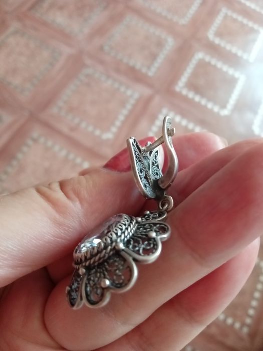 Продам серебряный гарнитур