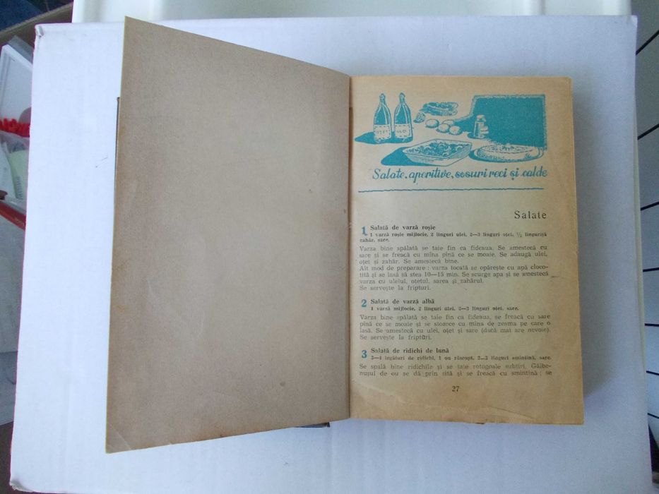 Carte veche de bucate