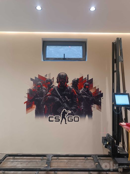 Wall Printer/Devorga rasm chizuvchi printer/Tayyor biznes/3D printer