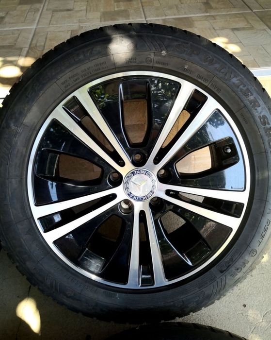 Jante 17 mercedes B C E classe VITO Viano 225 55 17 iarnă DiamondCut