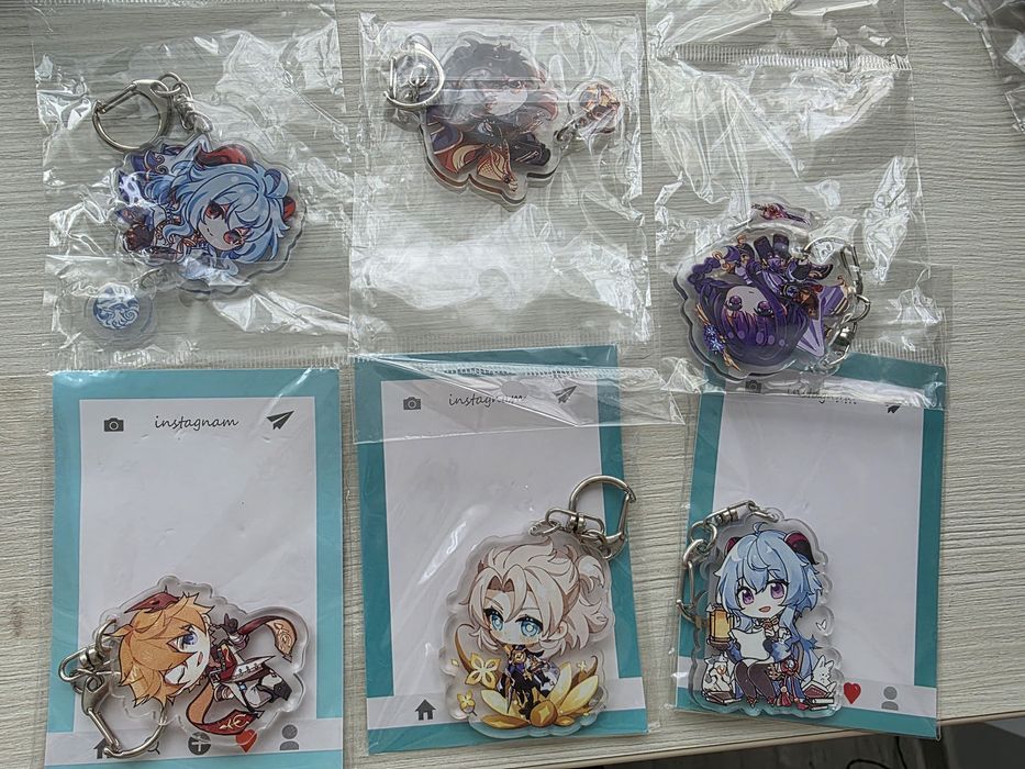 Brelocuri Genshin Impact,anime,joc,manga