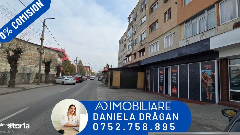 De închiriat spațiu comercial stradal – vizibilitate excelentă