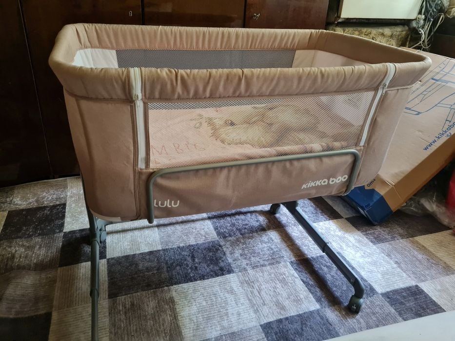 Бебешка кошара Next To Me Kika boo Lulu + МАТРАК