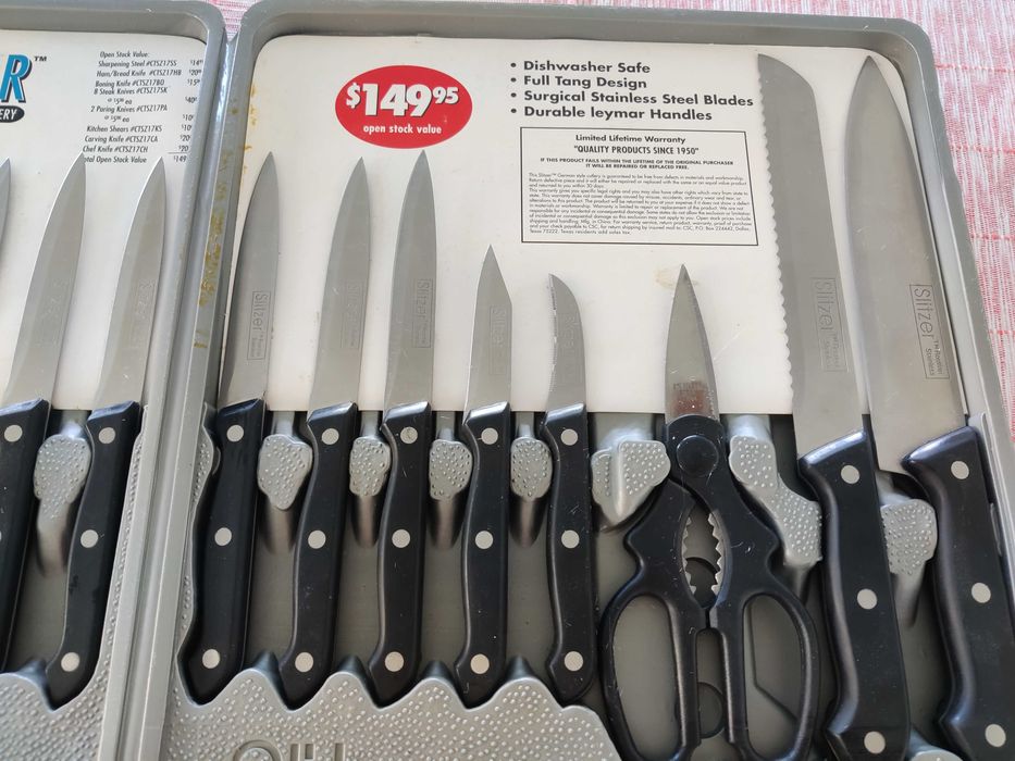 Комплект от 17 ножа Slitzer