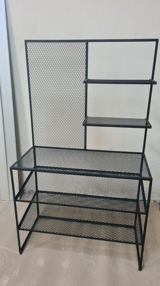 Стеллажи лофт.  Сеточные