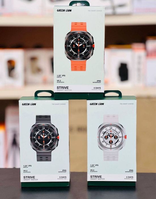Green lion smart watch • классик • спортивный • амолед • сим картой