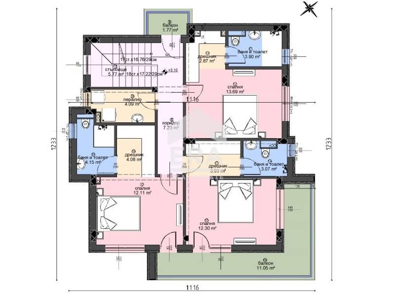 Продава се Къща в Варна, Виница - 241 кв.м за 1619 €/кв.м - Снимка #11